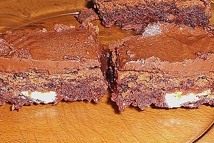 American Double Choc Brownies 16