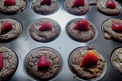American Double Choc Brownies 32
