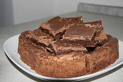 American Double Choc Brownies 84