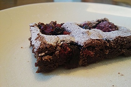 American Double Choc Brownies 85