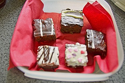 American Double Choc Brownies 86