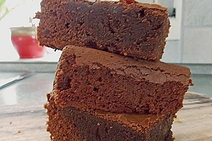 American Double Choc Brownies 88