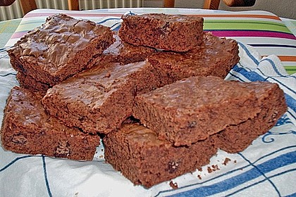 American Double Choc Brownies 4