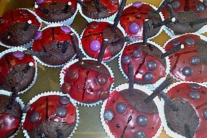 Marienk&auml;fer - Muffins 5