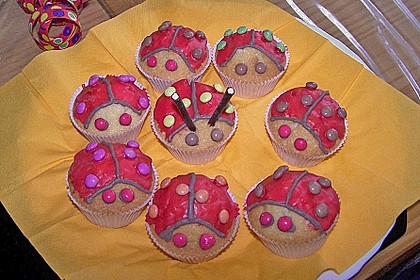 Marienk&auml;fer - Muffins 8