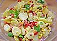 Bunter Erd&auml;pfelsalat mit Frankfurter
