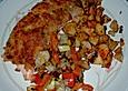 Lachs gratiniert mit Tomaten - Meerrettich - Kruste