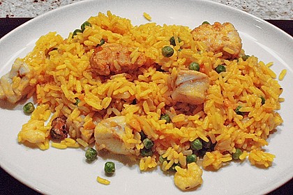 H&auml;hnchen Paella