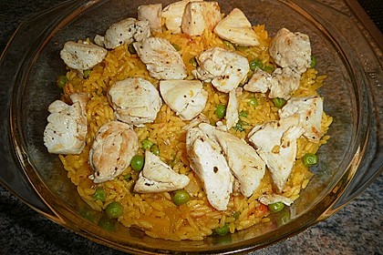 H&auml;hnchen Paella 2