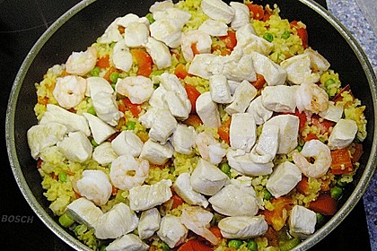 H&auml;hnchen Paella 3