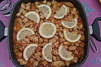 H&auml;hnchen Paella 5