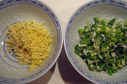 Putenstreifen mit Knoblauch - Ingwersauce 3