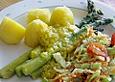 Spargel mit Limonen - Hollandaise - Dressing