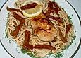 Kalbssteaks mit Zitronen - Tomatensauce