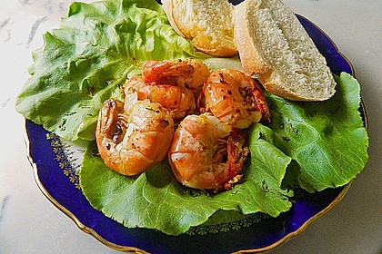 Gambas in Knoblauch 6