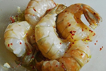 Gambas in Knoblauch 7