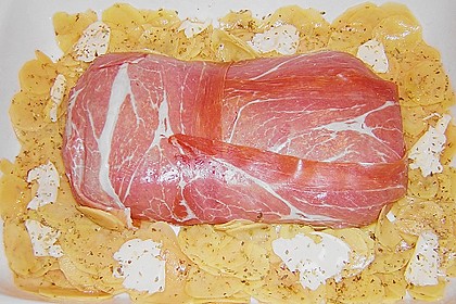 Mediterraner Hackbraten mit Oregano - Kartoffeln 18