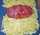 Mediterraner Hackbraten mit Oregano - Kartoffeln (Bild)