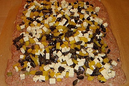 Mediterraner Hackbraten mit Oregano - Kartoffeln 24