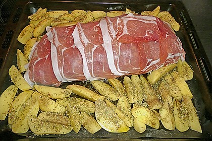 Mediterraner Hackbraten mit Oregano - Kartoffeln 29