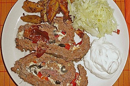 Mediterraner Hackbraten mit Oregano - Kartoffeln 30