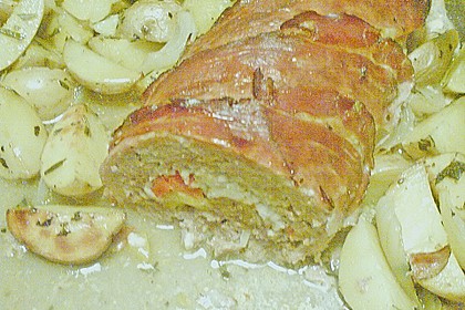 Mediterraner Hackbraten mit Oregano - Kartoffeln 36