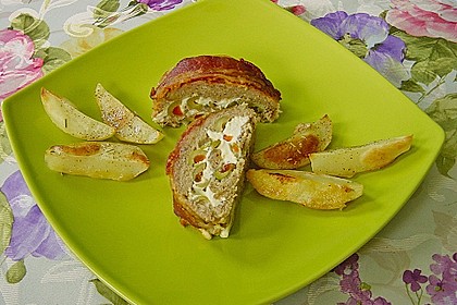 Mediterraner Hackbraten mit Oregano - Kartoffeln 41