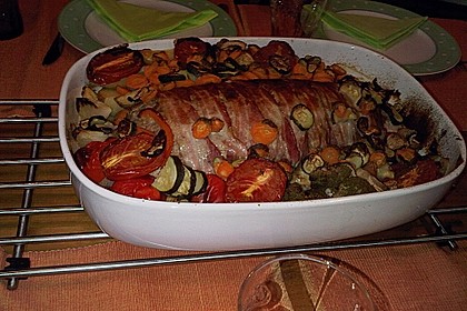 Mediterraner Hackbraten mit Oregano - Kartoffeln 51