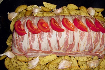 Mediterraner Hackbraten mit Oregano - Kartoffeln 60