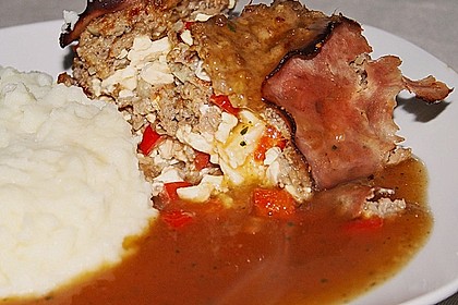 Mediterraner Hackbraten mit Oregano - Kartoffeln 65