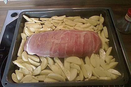 Mediterraner Hackbraten mit Oregano - Kartoffeln 66