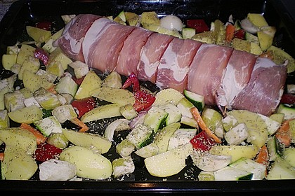 Mediterraner Hackbraten mit Oregano - Kartoffeln 71
