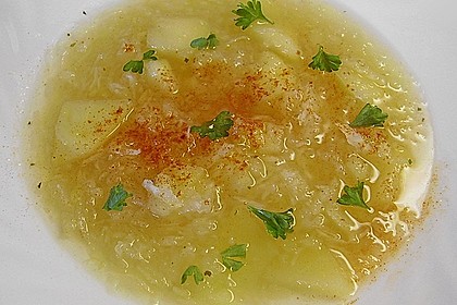 Apfel - Sellerie - Suppe 2