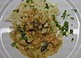 Seitan - Geschnetzeltes mit Pilzen