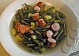 Brechbohnensuppe s&uuml;&szlig; - sauer