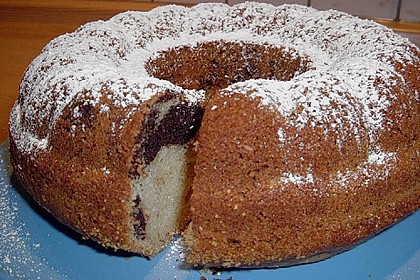 Marmorkuchen mit Öl und Mineralwasser 6