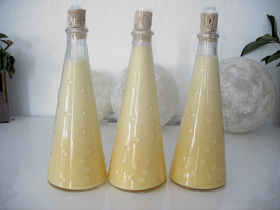 Eierlikor Rezept, Eierpunsch Rezept Eierlikor