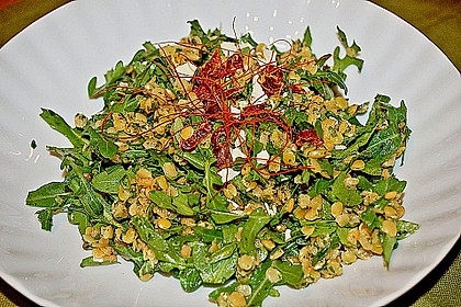 Linsen - Rucola - Salat 3