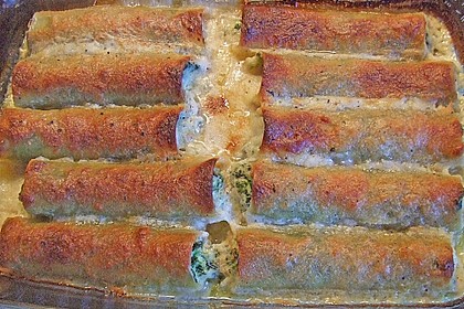 Cannelloni mit Ricotta und Spinat 2
