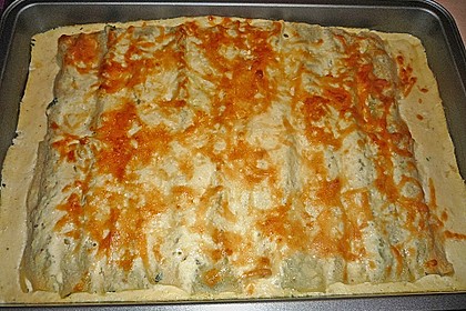 Cannelloni mit Ricotta und Spinat 5