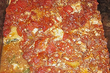 Cannelloni mit Ricotta und Spinat 9