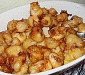 Gebackene Banane und Ananas (Bild)