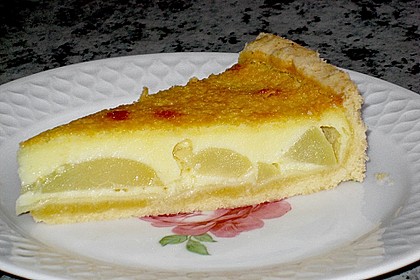 Birnen - Creme Kuchen 11