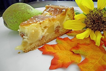 Birnen - Creme Kuchen 7