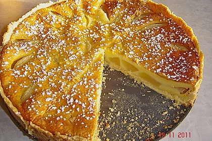 Birnen - Creme Kuchen 2