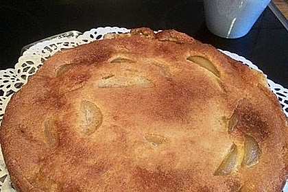 Birnen - Creme Kuchen 40