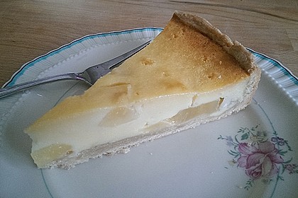 Birnen - Creme Kuchen 6