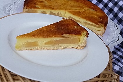 Birnen - Creme Kuchen