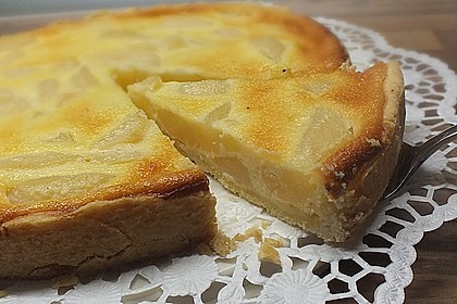 Birnen - Creme Kuchen 1