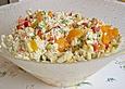 Reissalat mit Mandarinen